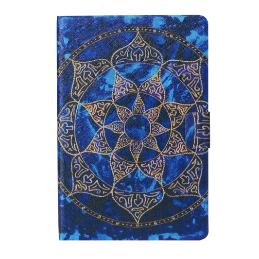 Coloured Drawing Pattern Horizontal Flip Leather Case with Holder & Card Slot & Sleep / Wake-up Function
