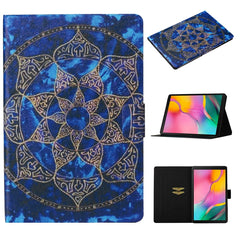 Coloured Drawing Pattern Horizontal Flip Leather Case with Holder & Card Slot & Sleep / Wake-up Function