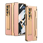 For Samsung Galaxy Z Fold3 5G / Gold+Pink