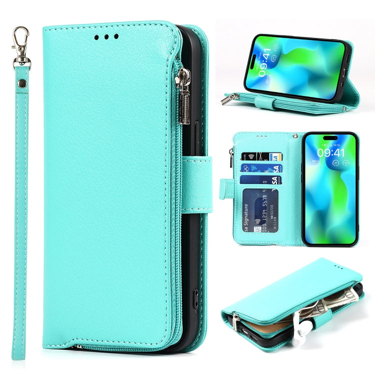 Microfiber Zipper Leather Phone Case, For iPhone 14 Pro Max, For iPhone 14 Pro, For iPhone 14, For iPhone 14 Plus