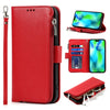 Microfiber Zipper Leather Phone Case, For iPhone 14 Pro Max, For iPhone 14 Pro, For iPhone 14, For iPhone 14 Plus