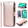 Microfiber Zipper Leather Phone Case, For iPhone 14 Pro Max, For iPhone 14 Pro, For iPhone 14, For iPhone 14 Plus