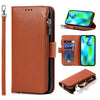 Microfiber Zipper Leather Phone Case, For iPhone 14 Pro Max, For iPhone 14 Pro, For iPhone 14, For iPhone 14 Plus