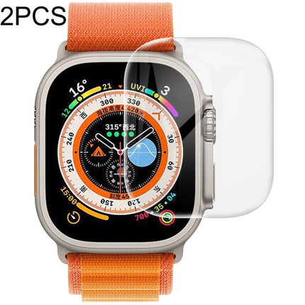 For Apple Watch Ultra 3 / 2 / 1 49mm 2pcs imak Curved Full Screen Hydrogel Film Front Protector