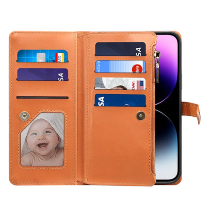 ESEBLE Star Series Lanyard Zipper Wallet RFID Leather Case, For iPhone 14 Pro Max, For iPhone 14 Pro, For iPhone 14, For iPhone 14 Plus, For iPhone 13 Pro Max, For iPhone 13 Pro, For iPhone 13, For iPhone 12 Pro Max