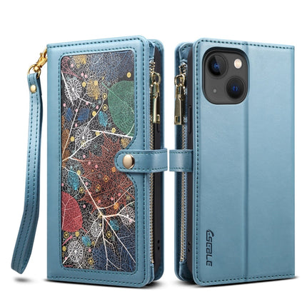 ESEBLE Star Series Lanyard Zipper Wallet RFID Leather Case, For iPhone 14 Pro Max, For iPhone 14 Pro, For iPhone 14, For iPhone 14 Plus, For iPhone 13 Pro Max, For iPhone 13 Pro, For iPhone 13, For iPhone 12 Pro Max