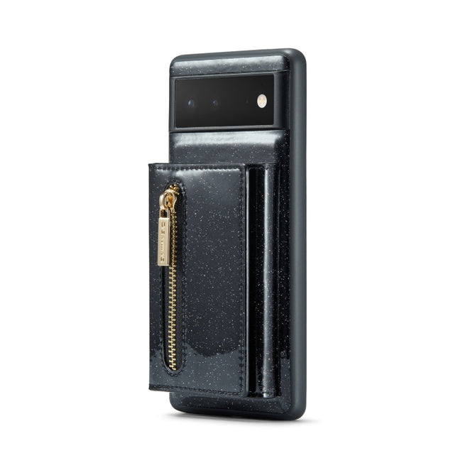 DG.MING M3 Series Glitter Powder Card Bag Leather Case