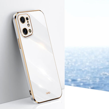 XINLI Straight Edge 6D Electroplate TPU Phone Case