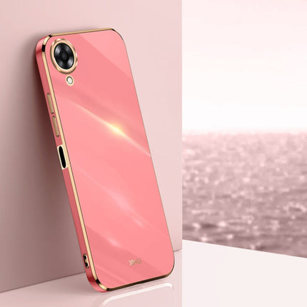 XINLI Straight Edge 6D Electroplate TPU Phone Case