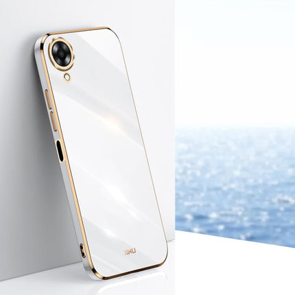 XINLI Straight Edge 6D Electroplate TPU Phone Case