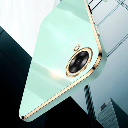 XINLI Straight Edge 6D Electroplate TPU Phone Case