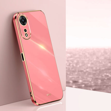 XINLI Straight Edge 6D Electroplate TPU Phone Case