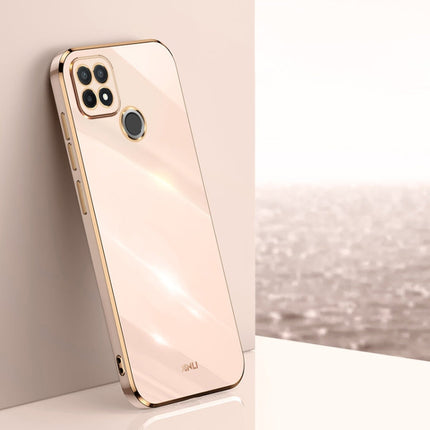 XINLI Straight Edge 6D Electroplate TPU Phone Case