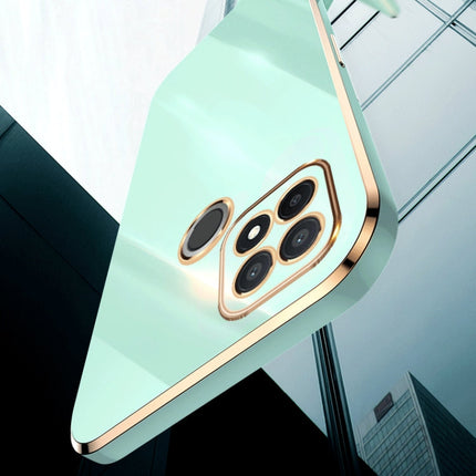 XINLI Straight Edge 6D Electroplate TPU Phone Case