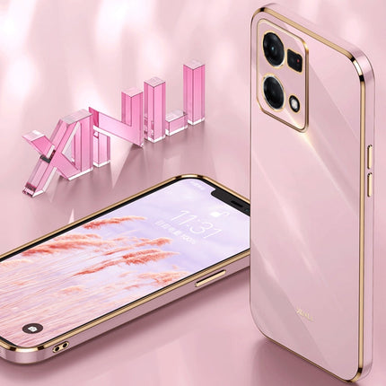 XINLI Straight Edge 6D Electroplate TPU Phone Case