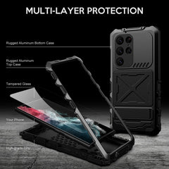 R-JUST Waterproof Dustproof Shockproof Phone Case, For Samsung Galaxy S23 5G, For Samsung Galaxy S23+ 5G, For Samsung Galaxy S23 Ultra 5G