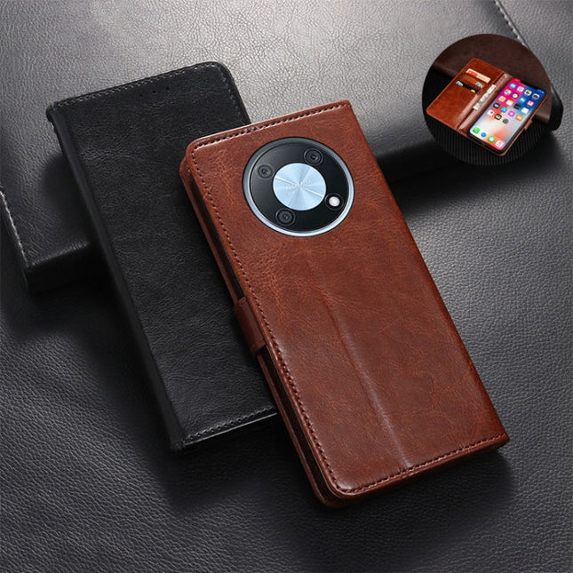 idewei Crazy Horse Texture Leather Phone Case