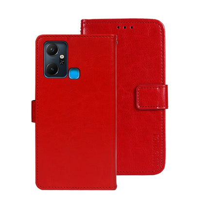 idewei Crazy Horse Texture Leather Phone Case