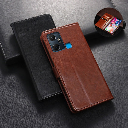 idewei Crazy Horse Texture Leather Phone Case