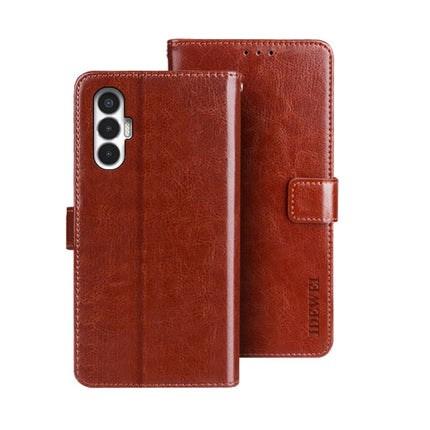 idewei Crazy Horse Texture Leather Phone Case
