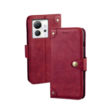 idewei Retro Texture Leather Phone Case, For Huawei nova 10 SE, For Huawei nova Y61 4G, For Infinix Zero Ultra 5G, For OPPO A58 5G, For OPPO A77s, For Oukitel C19 Pro