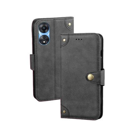 idewei Retro Texture Leather Phone Case, For Huawei nova 10 SE, For Huawei nova Y61 4G, For Infinix Zero Ultra 5G, For OPPO A58 5G, For OPPO A77s, For Oukitel C19 Pro