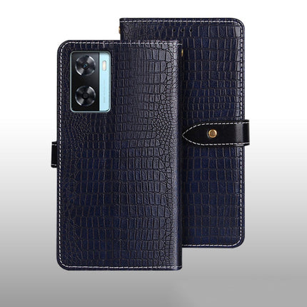 idewei Crocodile Texture Leather Phone Case