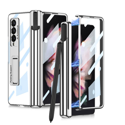 GKK Magnetic Fold Hinge Shockproof Phone Case with Pen Slots, For Samsung Galaxy Z Fold3 5G
