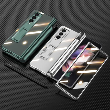 GKK Magnetic Fold Hinge Shockproof Phone Case with Pen Slots, For Samsung Galaxy Z Fold3 5G