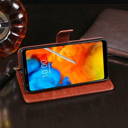 idewei Crazy Horse Texture Leather Phone Case