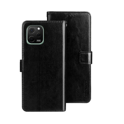 idewei Crazy Horse Texture Leather Phone Case