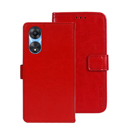 idewei Crazy Horse Texture Leather Phone Case