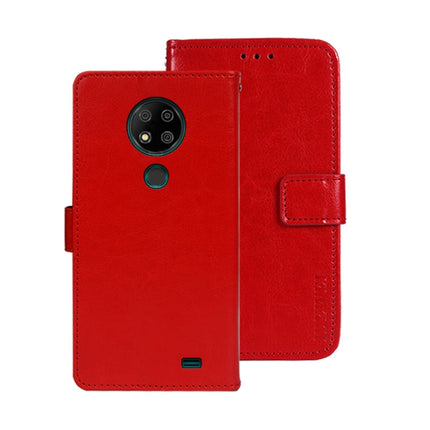 idewei Crazy Horse Texture Leather Phone Case