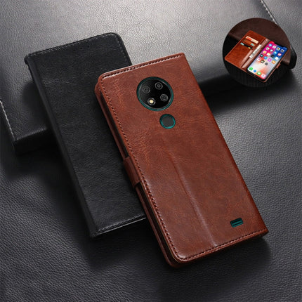 idewei Crazy Horse Texture Leather Phone Case