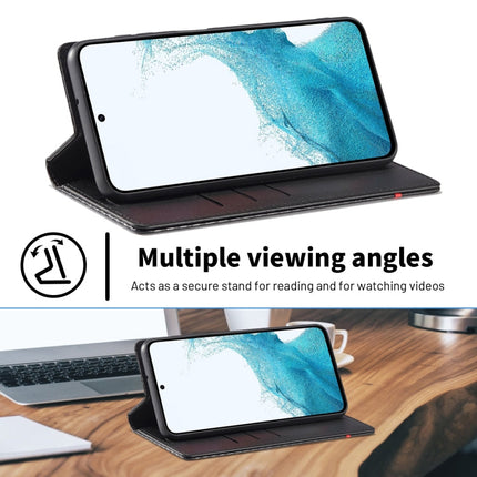 LC.IMEEKE Carbon Fiber Leather Phone Case, For Samsung Galaxy A54 5G