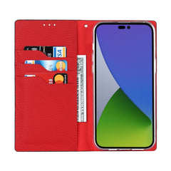 Litchi Texture Genuine Leather Phone Case, For iPhone 14 Pro Max, For iPhone 14 Pro, For iPhone 14, For iPhone 14 Plus