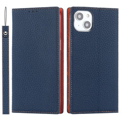 Litchi Texture Genuine Leather Phone Case, For iPhone 14 Pro Max, For iPhone 14 Pro, For iPhone 14, For iPhone 14 Plus