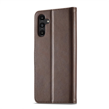 LC.IMEEKE Calf Texture Leather Phone Case, For Samsung Galaxy A54 5G