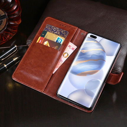idewei Crazy Horse Texture Horizontal Flip Leather Case with Holder & Card Slots & Wallet