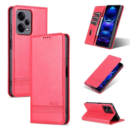 AZNS Magnetic Calf Texture Flip Leather Phone Case