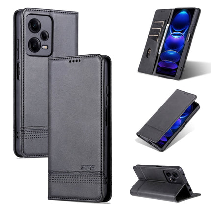 AZNS Magnetic Calf Texture Flip Leather Phone Case