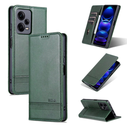 AZNS Magnetic Calf Texture Flip Leather Phone Case