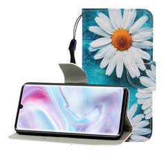 Colored Drawing Horizontal Flip Leather Case with Holder & Card Slot & Wallet, For Galaxy A31