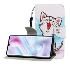 Colored Drawing Horizontal Flip Leather Case with Holder & Card Slot & Wallet, For Galaxy A31