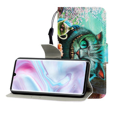 Colored Drawing Horizontal Flip Leather Case with Holder & Card Slot & Wallet, For Galaxy A31