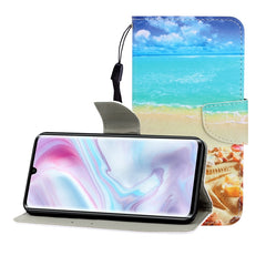 Colored Drawing Horizontal Flip Leather Case with Holder & Card Slot & Wallet, For Galaxy A31