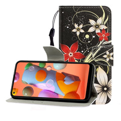 Colored Drawing Horizontal Flip Leather Case with Holder & Card Slot & Wallet, For Huawei Nova 5