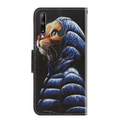 Colored Drawing Horizontal Flip Leather Case with Holder & Card Slot & Wallet
