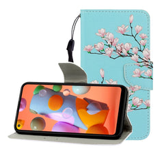 Colored Drawing Horizontal Flip Leather Case with Holder & Card Slot & Wallet