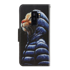 Colored Drawing Horizontal Flip Leather Case with Holder & Card Slot & Wallet, For Galaxy S9 Plus